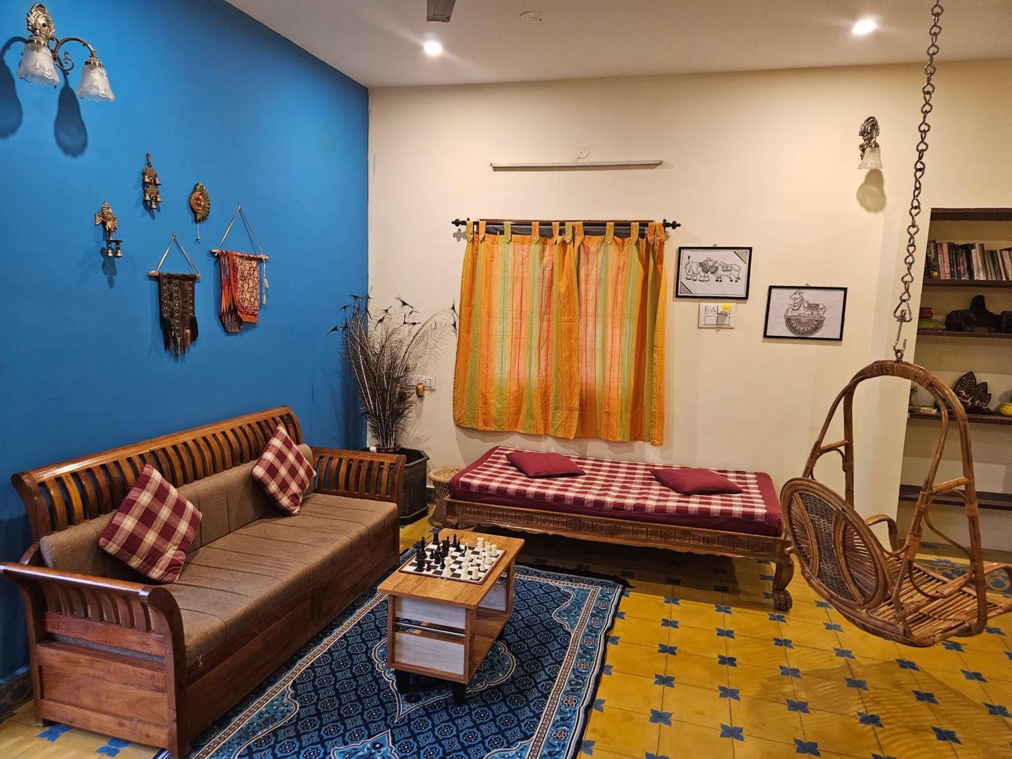 A Chettinad Villa In Coimbatore On The Way To Adiyogi And Nearer To Maruthamalai Экстерьер фото